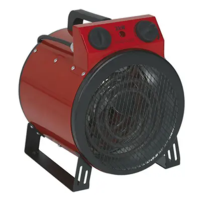 2000W Industrial Electric Fan Heater - Btu/hr - Thermostat Control