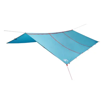 vidaXL Camping Tarp Outdoor Patio Tarpaulin Shelter Sunshade Blue Waterproof