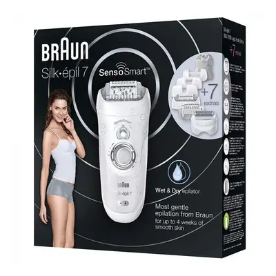 Braun Silk-Epil Sensosmart Wet & Dry Epilator Garment Steamer