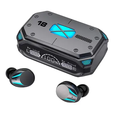 (Black) TWS Waterproof In-Ear Hi-fi Stereo Wireless Earbuds: Enjoy Music & Gaming Anywhere