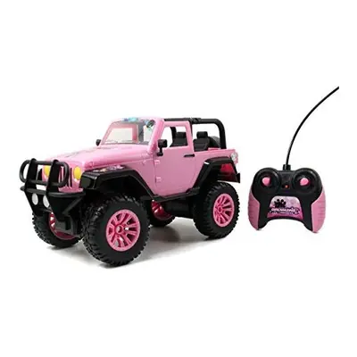 Jada Toys GIRLMAZING Big Foot Jeep R/C Vehicle (1:16 Scale), Pink