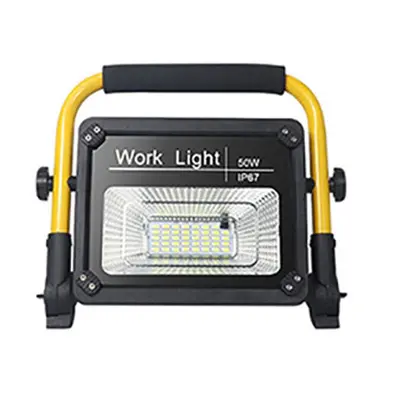 (50W) 150W IP67 Outdoor Camping Light Powerbank Function Remote Control Dustproof Flood Light Ul