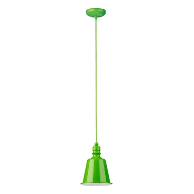 Premier Housewares Lime Green Pagoda Pendant Light