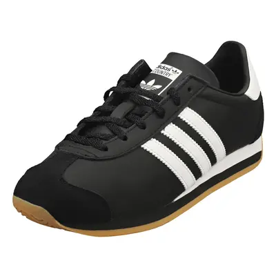 (12) adidas Country Og Mens Casual Trainers in Black White