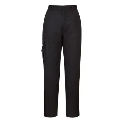 (Black, XL) Portwest Ladies Combat Trousers