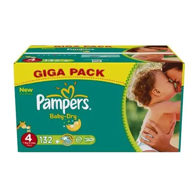 Pampers Baby Dry Nappies, Size (Total Nappies)