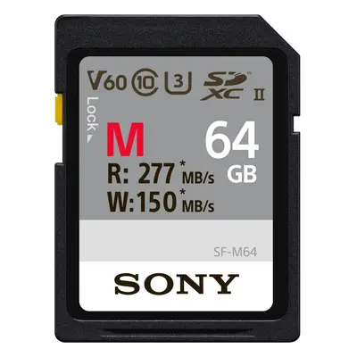 Sony 64GB SF-M/T2 UHS-II SDXC Memory Card