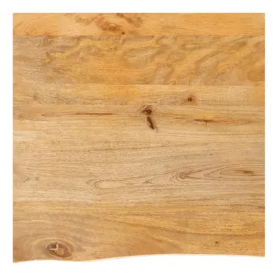 vidaXL Table Top Live Edge Replacement Board Dining Table Top Solid Wood Mango