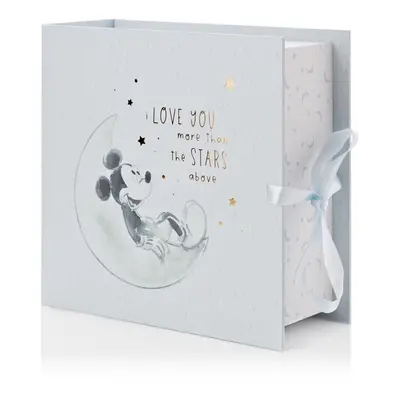 Widdop Disney Mickey Moon & Stars Keepsake Box + Drawers Baby Shower Gift