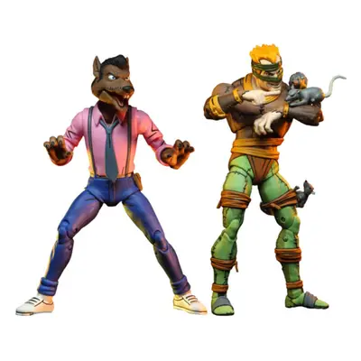 Rat King & Vernon (TMNT) Pack Neca Action Figures