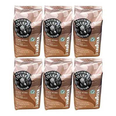 Lavazza Tierra Intenso Coffee Beans (6 Packs of 1Kg)