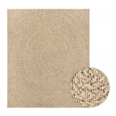 vidaXL Rug Floor Mat Area Rug Carpet Flooring Jute Look Indoor and Outdoor