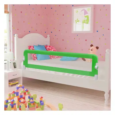 vidaXL 2x Toddler Safety Bed Rail Green 150x42cm Cotbed Protective Gate Guard