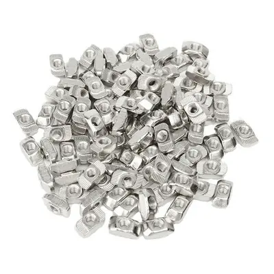 50pcs T Sliding Nut Block for Aluminum Profile Zinc Coated Plate Aluminum Accessories