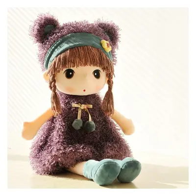 (purple) 40cm Large Cartoon Doll Mayfair Stuffed Plush Toy Wedding Rag Doll Christmas Gift Girl'