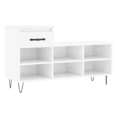 (high gloss white) vidaXL Shoe Cabinet Shoe Cupboard Shoe Storage Rack Shelf Engineered Wood