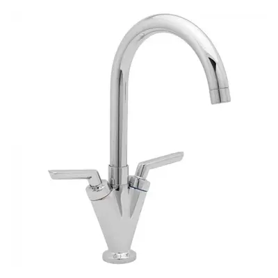 Influx Chrome Swivel Kitchen Sink Mono Mixer Tap