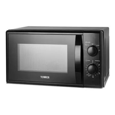 Tower 20L Manual Microwave 700w Black [T24034BLK]