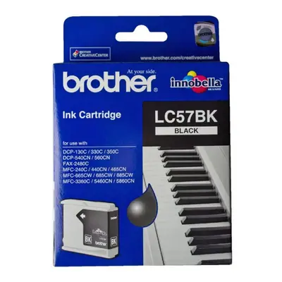 Brother LC57BK Black Ink Cartridge Toner LC-57BK