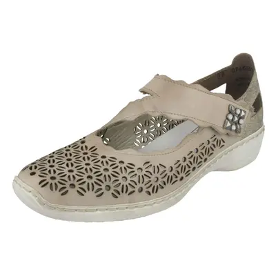 (UK 5, Grey) Ladies Rieker Casual Shoes 413G4