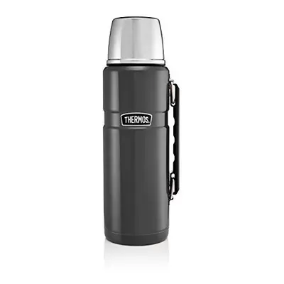 Thermos Serving Cup Flask, Gun Metal, 9.4 x 10.5 x cm