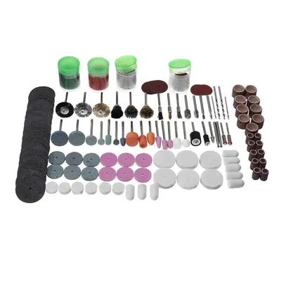 180pcs 1/8 Inch Shank Rotary Tool Accessories Set Polishing Cutting Grinding Bits for Dremel