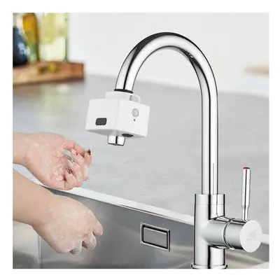 Contactless Dual-Sensor Faucet Automatic Infrared Induction Water Saving Device For Kitchen Bath