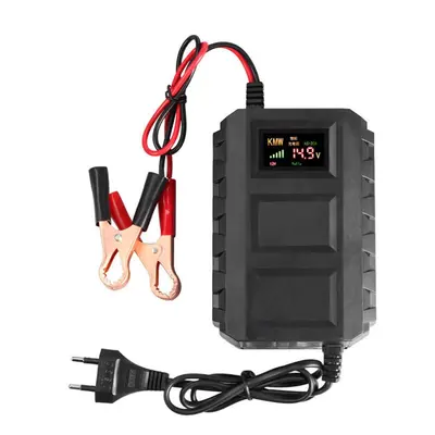 (EU Plug) Intelligent 12V 20A Automobile Batteries Lead Acid Battery Charger For Car Motorcycle