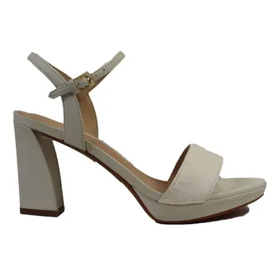 Vista Strap | White Combi | Womens Heeled Sandals