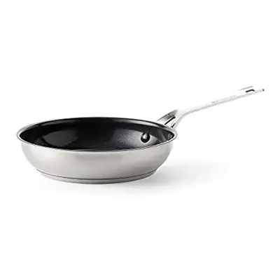 Stainless Steel PFAS-Free Healthy Ceramic Non-Stick cm Frying Pan, Clad, Induction, Oven Safe, S