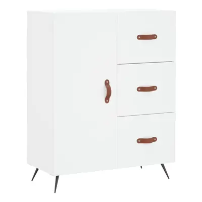 vidaXL Sideboard Storage Cabinet Cupboard Side Cabinet White Engineered Wood