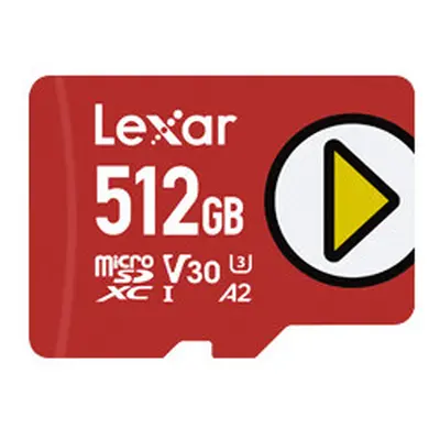 Lexar Micro SD PLAY UHS-I Flash Memory Card 512GB