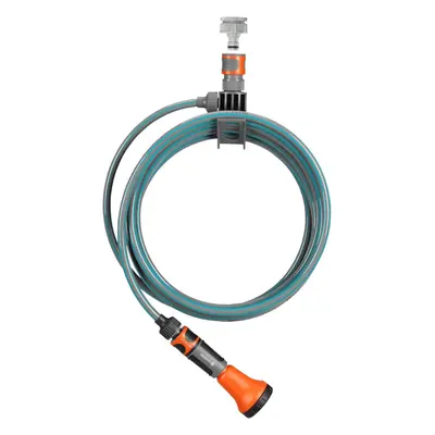 Gardena City Gardening Terrace Spiral Hose 7.5 m: Garden hose with integrated hose holder, mm ho