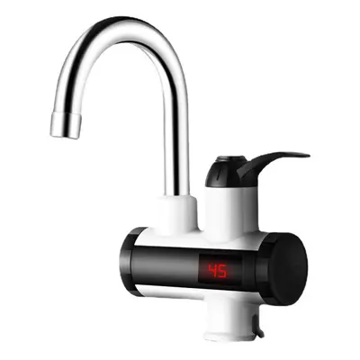 3000W Instant Electric Heating Faucet Cold&Hot Mixer Temperature Digital Display Bathroom Kitche