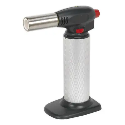 Heavy Duty Butane Soldering Blow Torch & Hands Free Stand - Adjustable Flame Gun