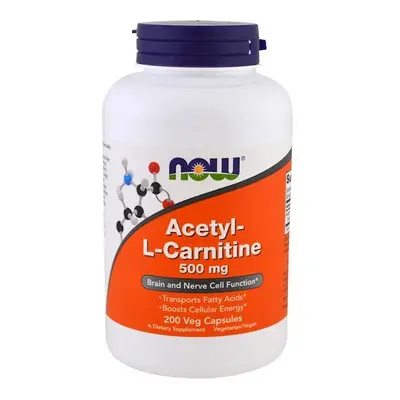 Now Foods, Acetyl-L Carnitine, mg, Veg Capsules