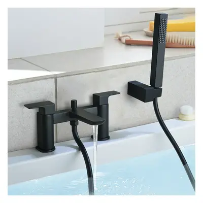 Keninton Bathroom Bath Shower Mixer Black Matt Tap