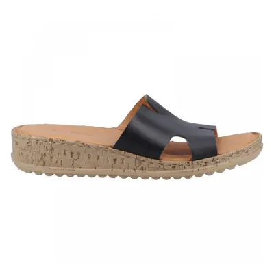 (7 (Adults')) Eloise | Black | Womens Mule Sandals