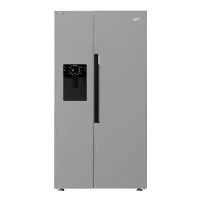 Beko ASP352VPX HarvestFresh American Style Fridge Freezer - Water Dispenser