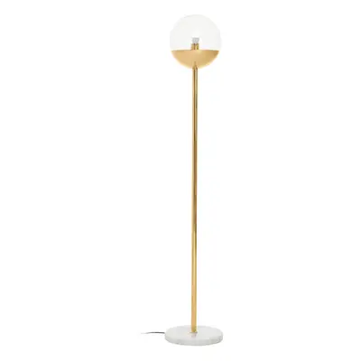 Premier Housewares Revive Gold Finish Metal Floor Lamp