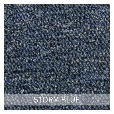 (Storm Blue) Carpet Tiles 5m2 Heavy Duty Flooring Commercial