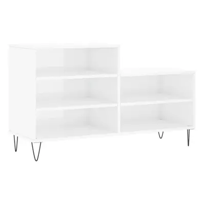 (high gloss white) vidaXL Shoe Cabinet Shoe Cupboard Shoe Storage Rack Shelf Engineered Wood