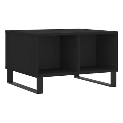 (black) vidaXL Coffee Table Side Table End Accent Telephone Sofa Table Engineered Wood