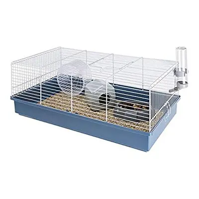 Rodent Cage CRICETI for Hamsters, in Metal, Accessories included: Manger, Drinking bottle, House