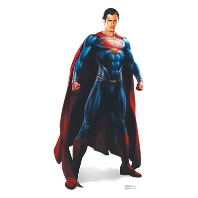 Superman 'Man of Steel' Official Lifesize Cardboard Cutout / Standee