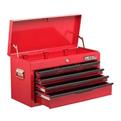 Hilka G208C6BBS BBS Heavy Duty Drawer Tool Chest, Red