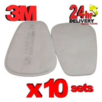 3M Replacement Particulate Filters 0600/07500 Series Paintshop Respirators