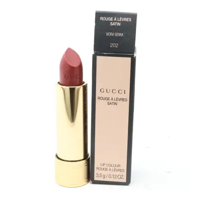 (202 Moira Sienna Stain) Gucci Rouge A Levres Lip Colour 0.12oz/3.5g New With Box