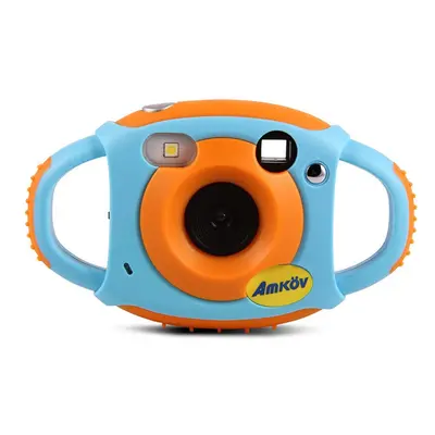 (Blue) Cute Digital Video Camera Mega Built-in Lithium Battery