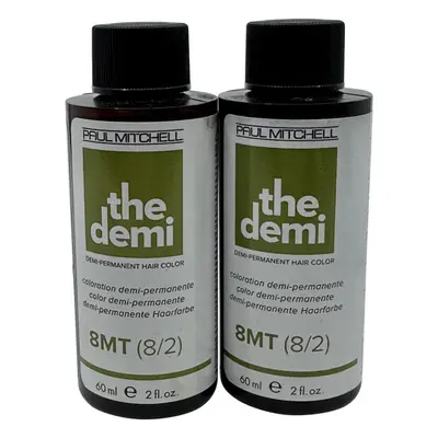 Paul Mitchell The Demi Demi Permanent Hair Color 8MT OZ Set of